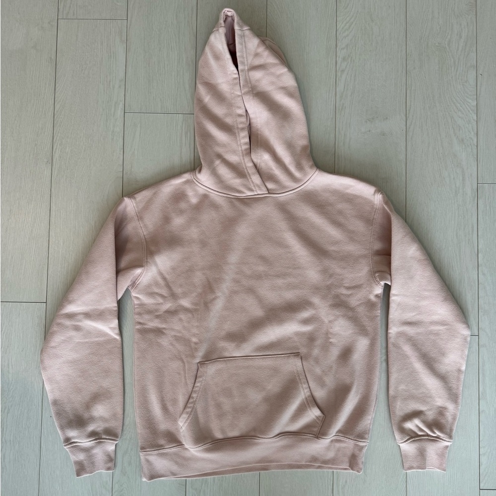 Primark Cotton Blend Baby Pink Hoodie Sweatshirt US XS